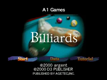 Billiards (US) screen shot title